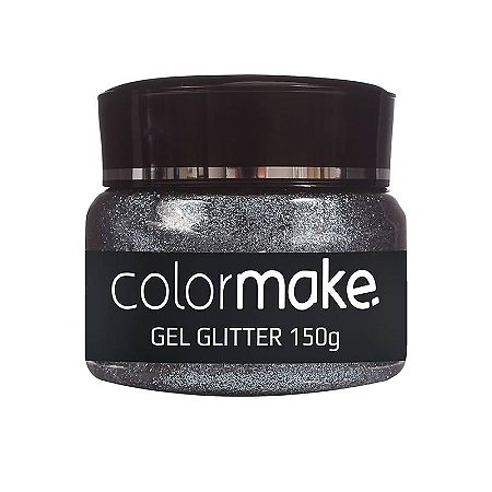 Gel Glitter 150G Prata - Colormake