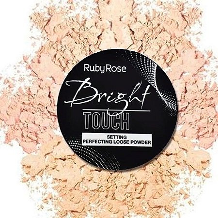 Pó Facial Solto Bright Touch  – Ruby Rose