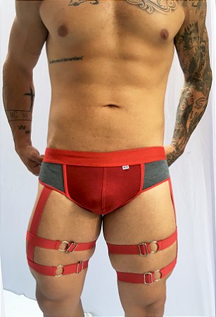 CUECA SEX MASCULINA VISCOLYCRA COM LIGA