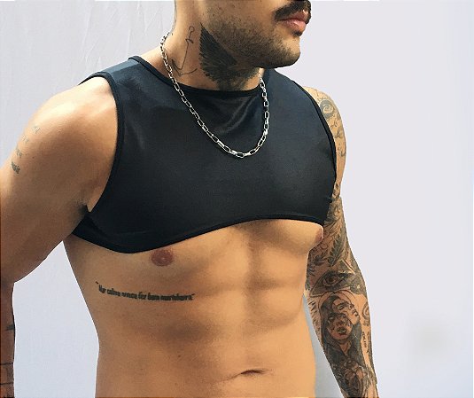 CROPPED CIRRE PRETO