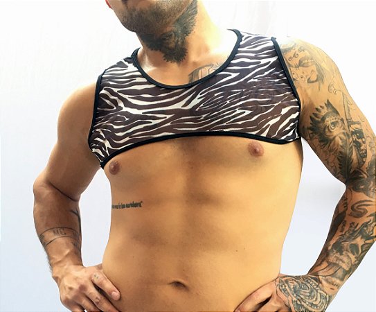 CONJUNTO CUECA SEX MAIS CROPPED TULE E SUPLEX