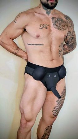 SUNGA ELEFANTINHO SUPLEX PRETO