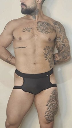 CUECA FIO EM SUPLEX PRETO