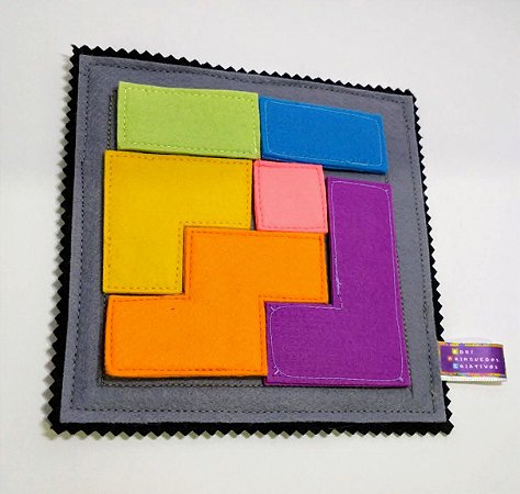 Placa pedagógica mini Tetris