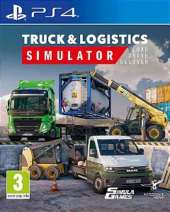 Truck and Logistics Simulator  PS4 Midia Digital