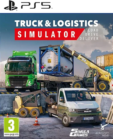 Truck and Logistics Simulator  PS5 Midia Digital