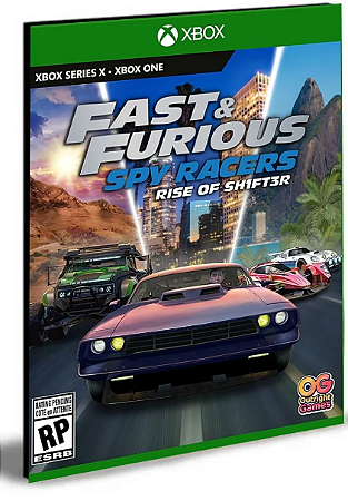 VELOZES E FURIOSOS SPY RACERS RISE OF SH1FT3R PORTUGUÊS XBOX  MÍDIA DIGITAL