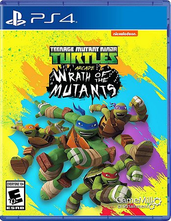 Teenage Mutant Ninja Turtles Arcade: Wrath of the Mutants PS4 Midia Digital