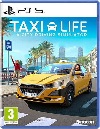 Taxi Life: A City Driving Simulator PS5 Midia Digital