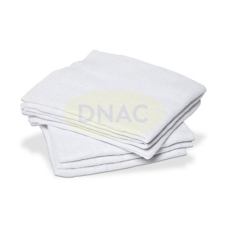Pano De Chão Alvejado Branco Para Limpeza - Limpoplus