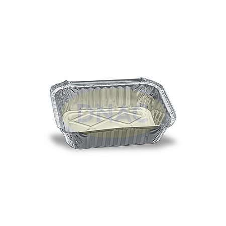 Bandeja de Alumínio 500 ml Ref. 120 - Com 100 Un - Bricoflex