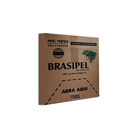 Papel Acoplado p/Frios (30 x 38 cm) - Com 400 un