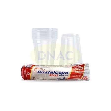 Copo Plástico Descartável Resistente PP 330ml Para Chopp - DNAC