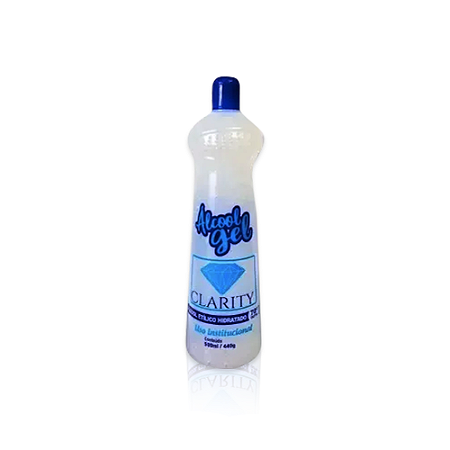 Álcool 70% Em Gel Institucional Squeeze 500ml - Clarity