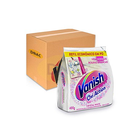 Tira Mancha Pó 400 g (Refil) - Vanish - Caixa com 24 Un