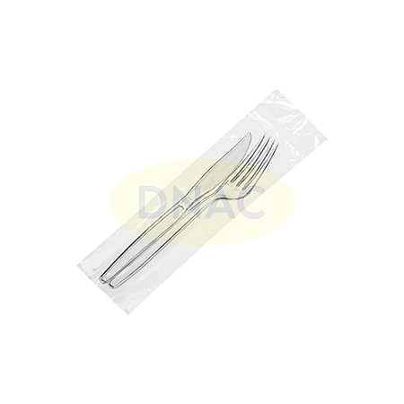 Saco Plástico p/ Talheres (06 X 23) - Com 1.000 un