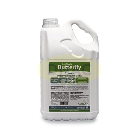 Cera Líquida Incolor Impermeabilizante 2 em 1- 5 L - Econowax - Audax Butterfly