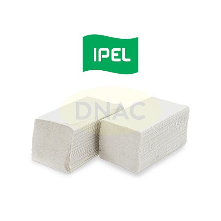 Papel Interfolhas (22,5 x 20,5) 100% Celulose Light - Caixa com 2.000 Folhas - Ipel