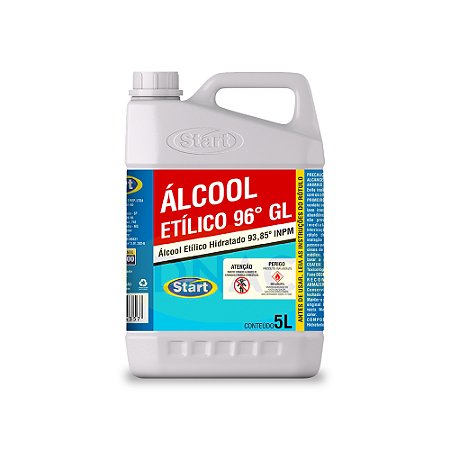 Álcool 96° Líquido - 5 L - Start