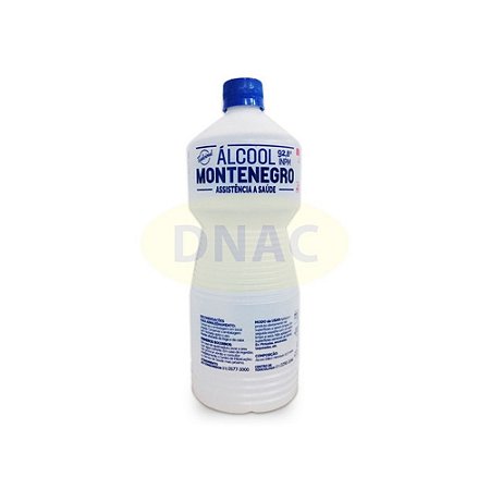 Álcool 92,8° Líquido - 500 ml - Montenegro