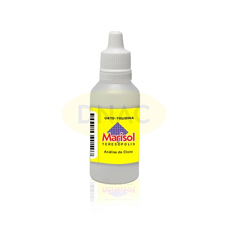 Teste Análise de Cloro - Orto-Tolidina - Marisol 23 ml