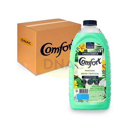 Amaciante 1,8 L - Comfort - Caixa com 06 Galões