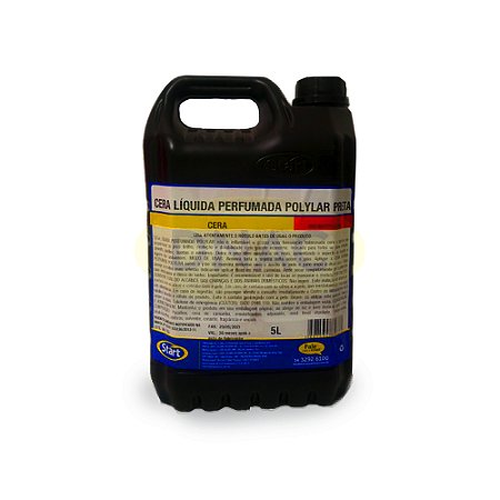 Cera Liquida Preta Perfumada Polylar 5 L - Start