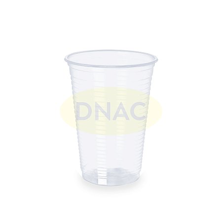 Copo Descartável 400 ml Transparente (PS) - Com 50 Un - Copomais