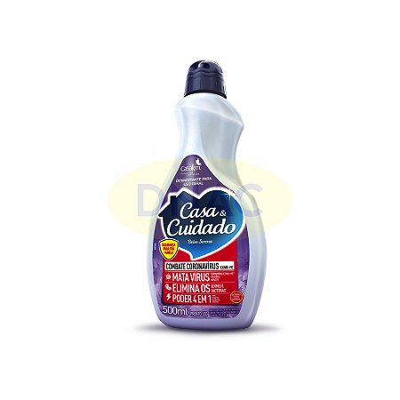 Desinfetante Casa e Cuidado 500 ml - Casa Km