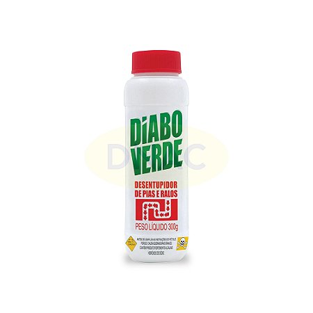Desentupidor de Pia Granulado 300 g - Diabo Verde