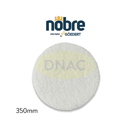 Disco de Limpeza 350 mm - Nobre - Branco