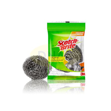 Esponja Metálica SH 40 - Scotch Brite 3M
