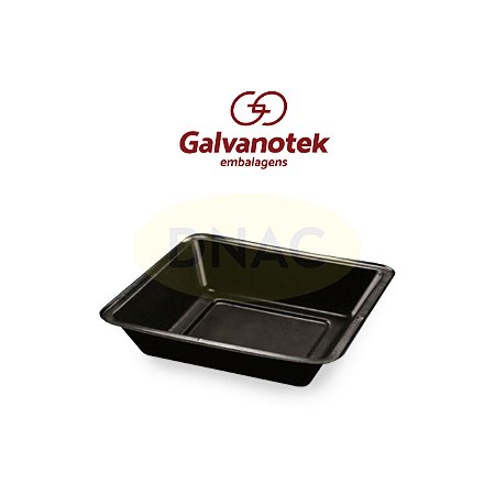 Forma G 910 (P/Molho Shoyu - Preto) - Com 1000 Un - Galvanotek