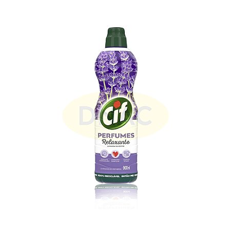 Limpa Pisos Perfumes Relaxante 900 ml - CIF - Lavanda