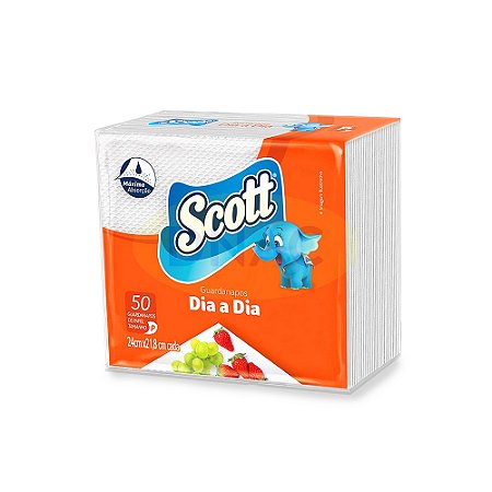 Guardanapo Scott FS 24 x 21 - Com 50 Un