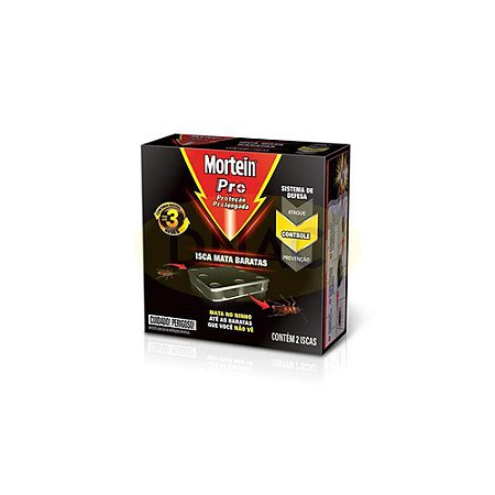 Mata Baratas Mortein  Isca -  Com 02 Unidades