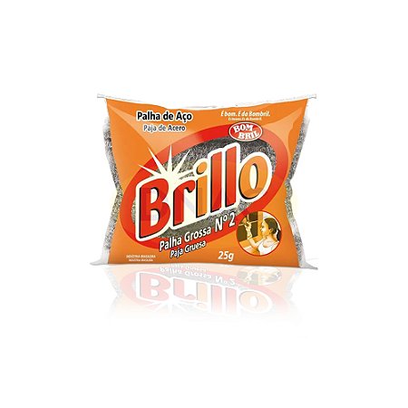 Palha de Aço Nº 2 Brillo - Bombril