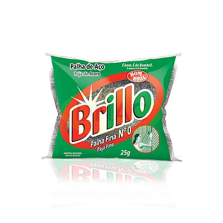 Palha de Aço Nº 0 Brillo - Bombril