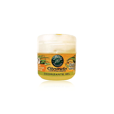 Odorizante Gel Citronela Com Eucalipto 60Gr - Ubon