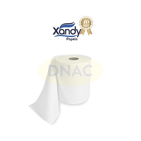 Papel Toalha (20 x 200 m) 100% Celulose - Com 6 Bobinas - Xandy
