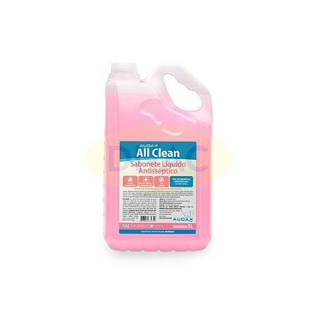 Sabonete Líquido All Clean Antisséptico 5 L - Audax