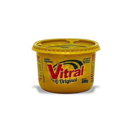 Sabão Pastoso 500g Vitral - Limpeza Pesada e Eficiente