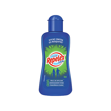 Repelente Loção Suave 100 ml - REPELEX