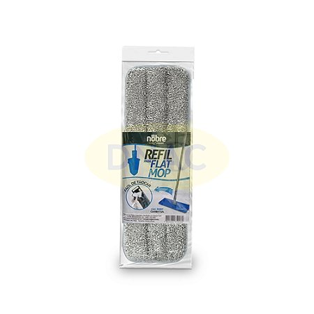 Refil Mop Flat Balde Espremedor - Nobre
