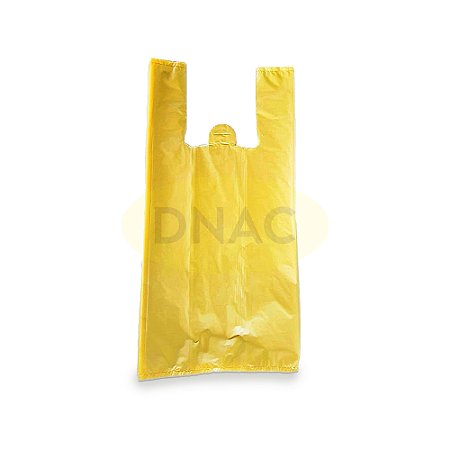 Sacola Cores Amarela (40 X 50) - Com 2,5 Kg