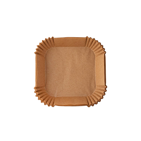 25un Folha Papel Para Air Fryer Quadrado Inoven