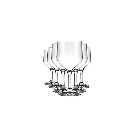 24un Taça Vidro Multiuso 300ml Nadir J700 Buffet Água Vinho