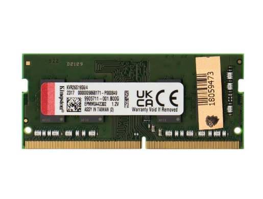 Memória Notebook Kingston 4GB DDR4 2666MHZ