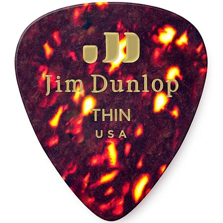 Palheta Dunlop 483P05TH Standard Shell Thin - 12 Unidades