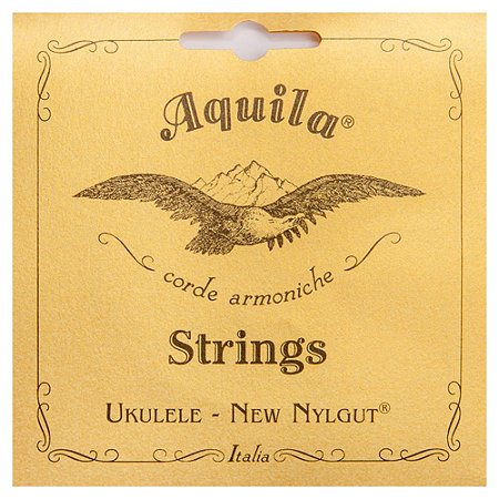 Encordoamento Ukulele Soprano Aquila AQ 4U - SH New Nylgut - High G